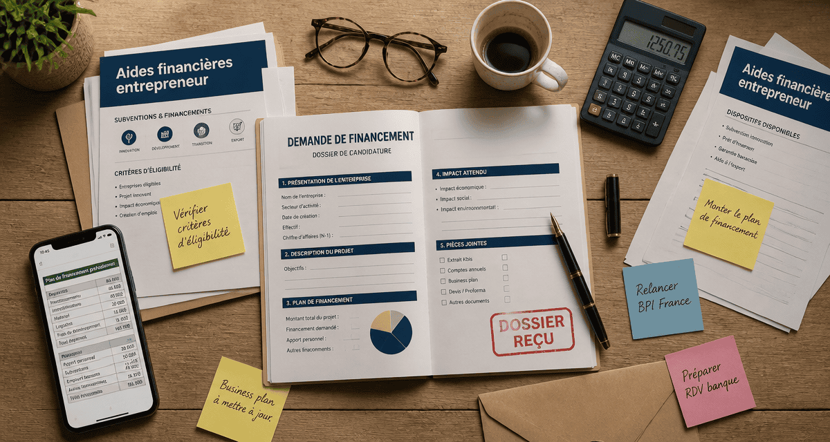 aides financieres entrepreneur elevetonbiz.fr bureau dossier