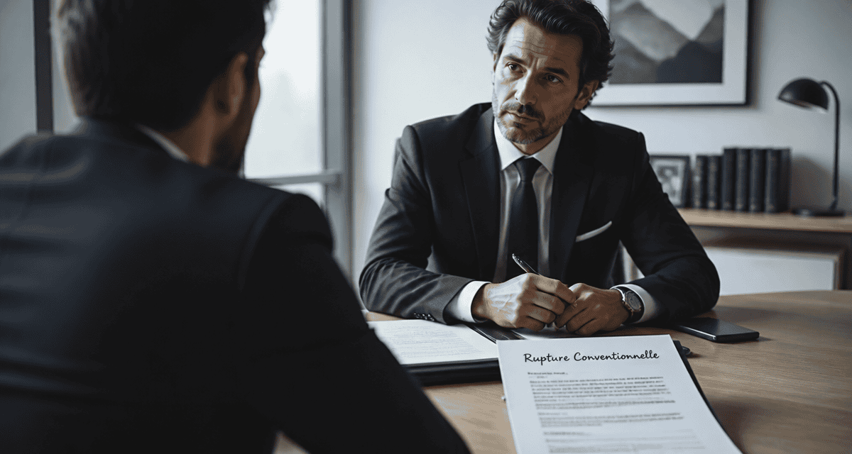 avocat rupture conventionnelle échange salarié