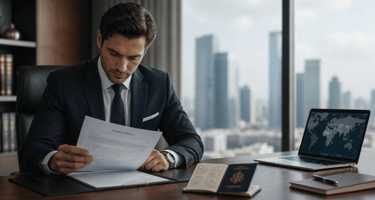 creer societe offshore homme bureau