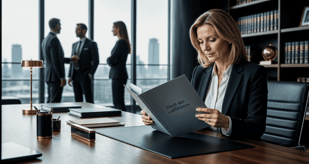Définition du droit des affaires en entreprise