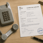 démarchage téléphonique certificat de conformité téléphone formulaire