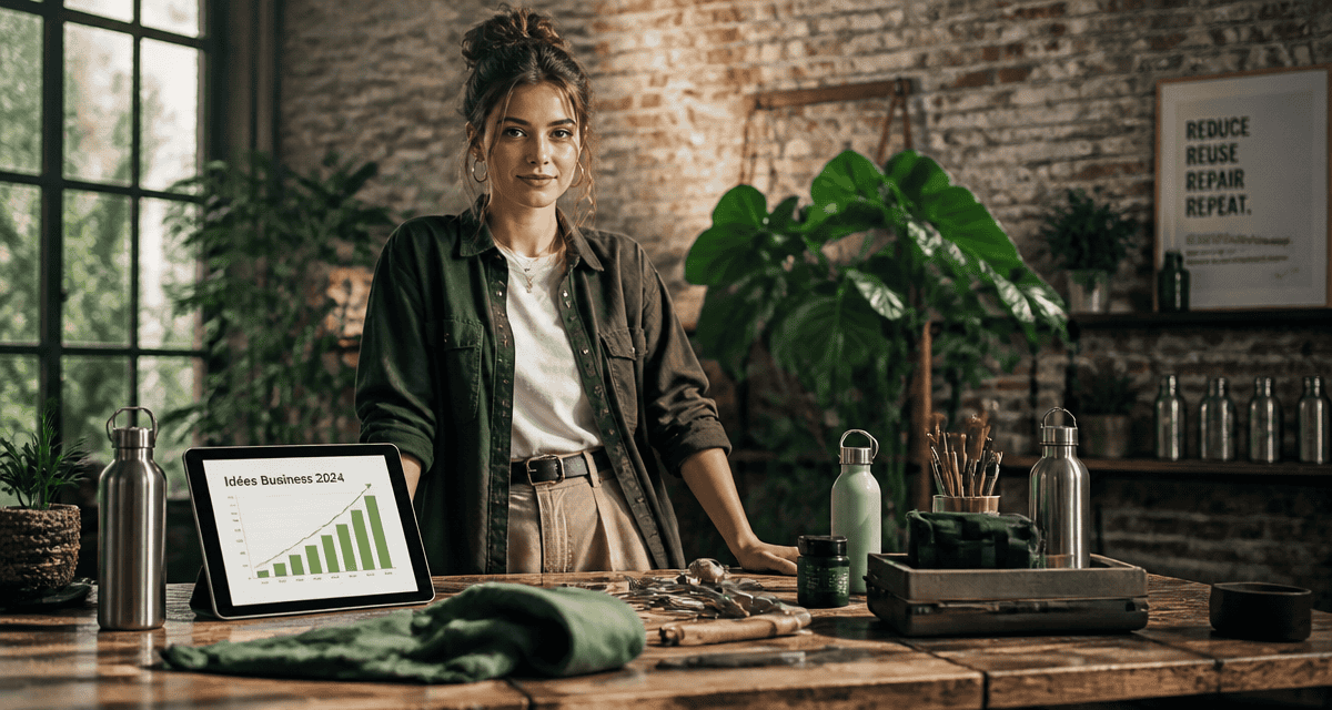 idee de business 2024 entrepreneur objets ecologiques
