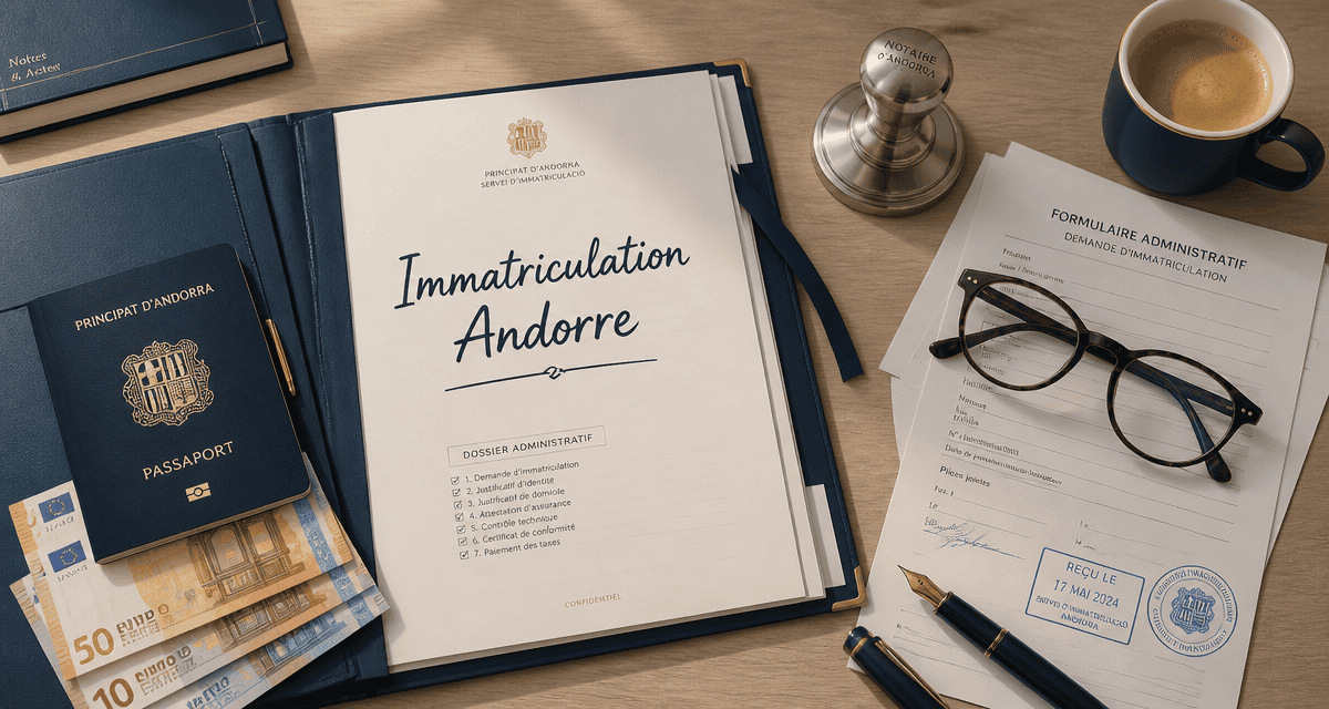 immatriculation entreprise en andorre dossier administratif