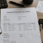 indemnité kilométrique sasu bureau calcul justificatifs