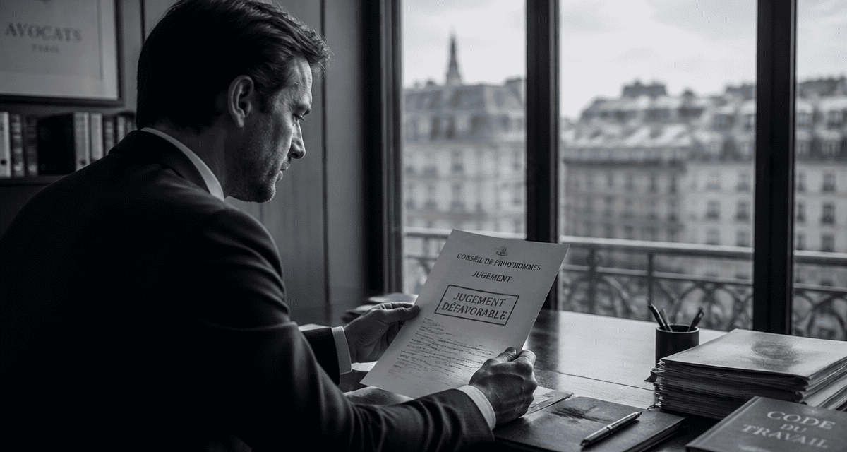 j'ai perdu au prud'homme contre mon employeur forum image jugement