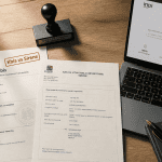 kbis sirene documents justificatifs sur bureau