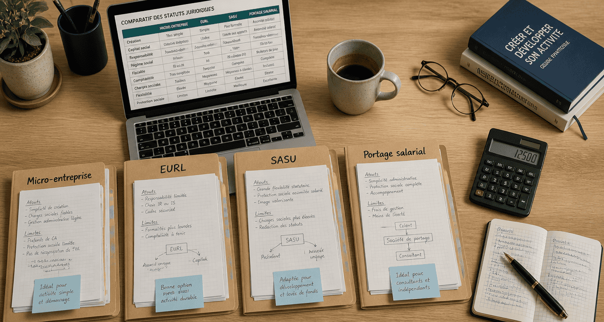 Statut consultant dossiers et outils sur bureau