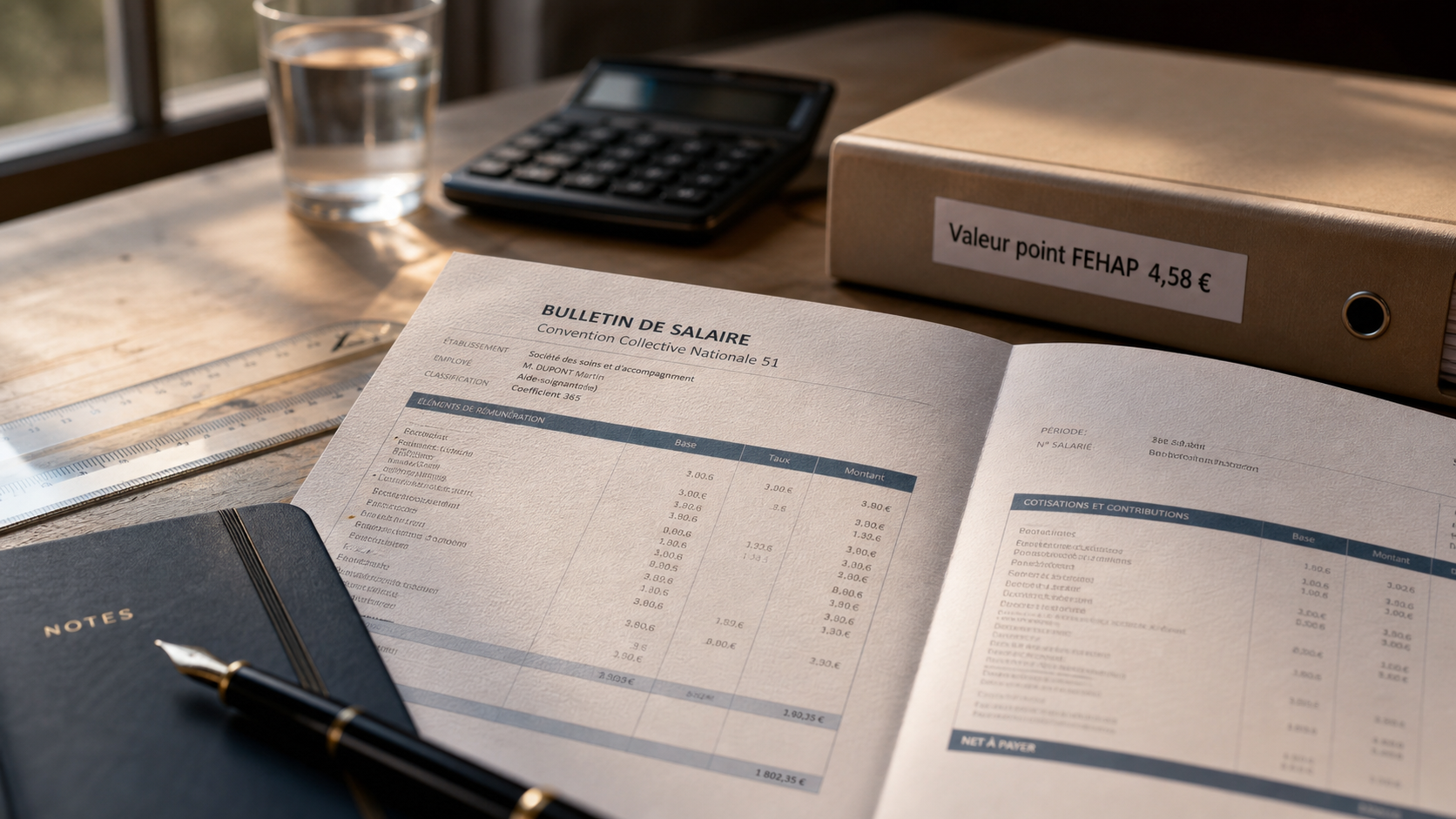 Augmentation valeur du point FEHAP 2025 et impact sur le salaire