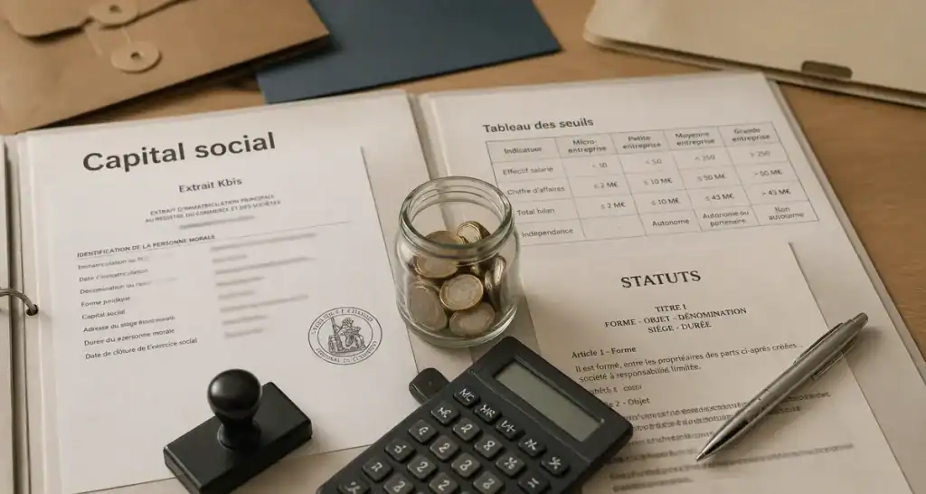 Capital social d une entreprise : 1 € symbolique pour la crédibilité stratégique