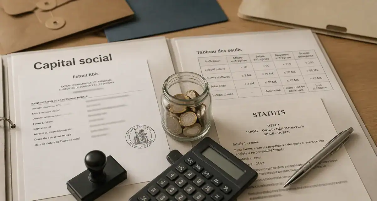 Capital social d une entreprise : 1 € symbolique pour la crédibilité stratégique