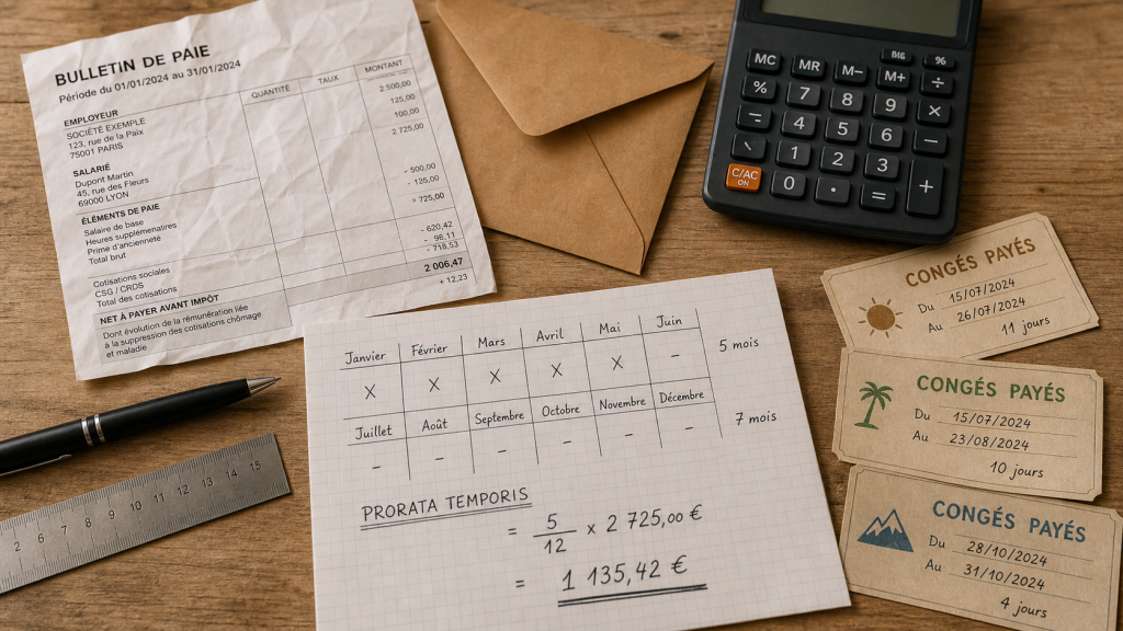 Comment calculer un 13ème mois : méthodes et prorata (exemple de calcul)