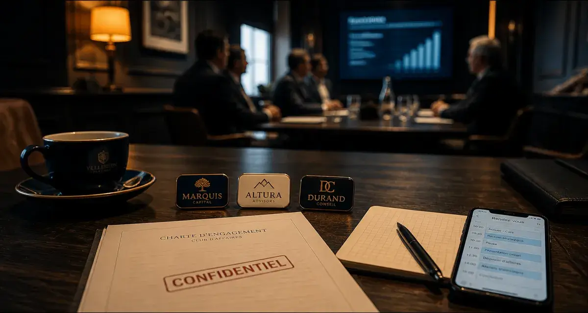 Comment créer un club d'affaire : badges entreprise et rendez-vous business