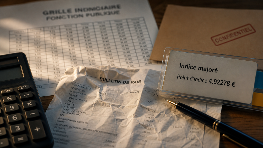 Grille indiciaire agent de maitrise : indices et échelons pour le calcul du salaire