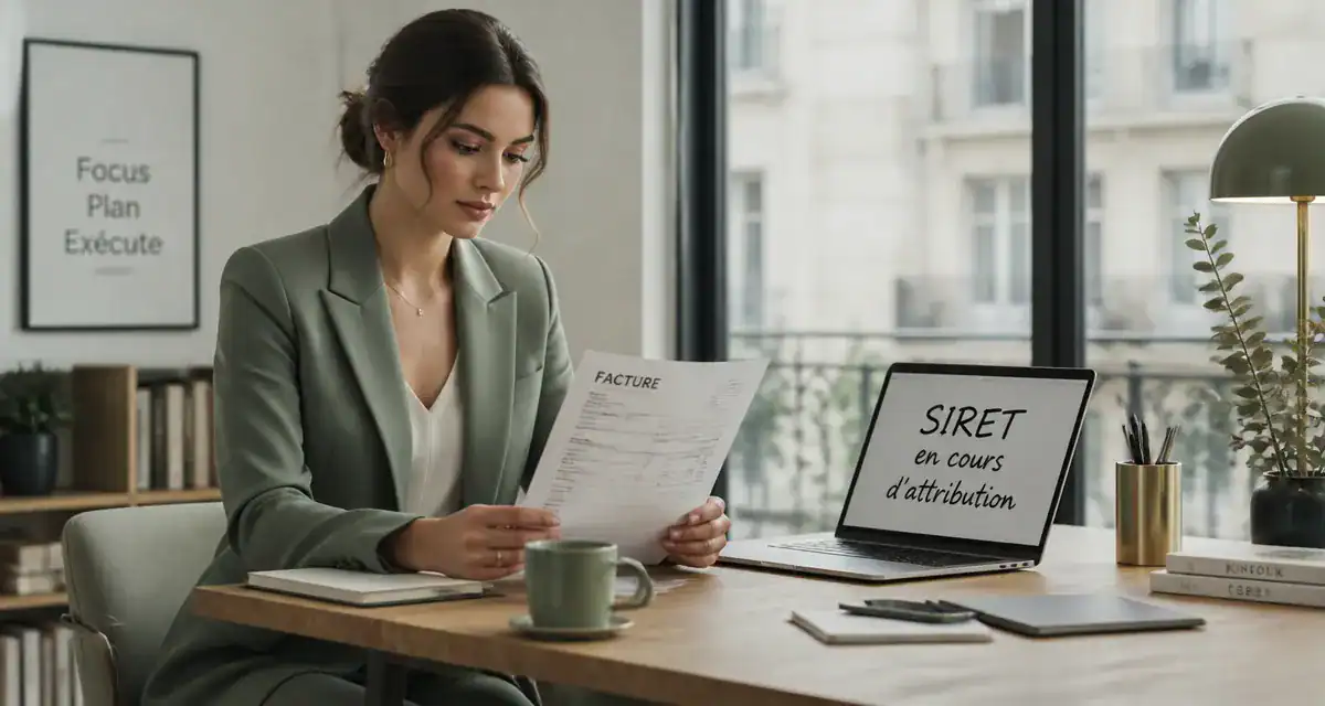 puis je facturer sans numero siret facture bureau