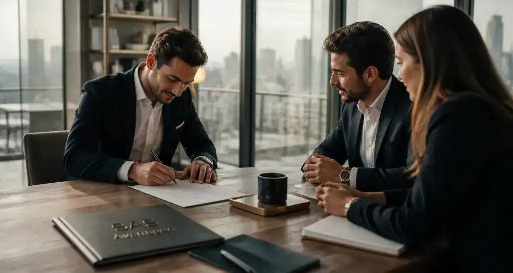sas avantages signature statuts startup