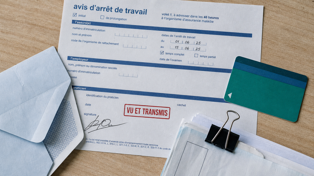 Arrêt de travail mal rempli par le médecin : erreurs CPAM et corrections