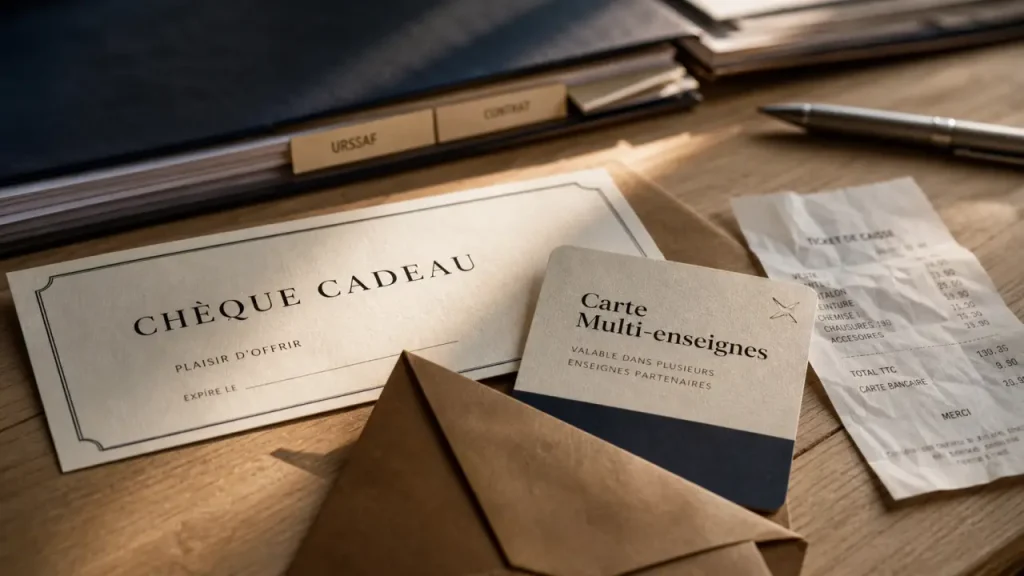 Carte cadeaux salariés : le plafond URSSAF de 200 € en 2026 et les erreurs à éviter
