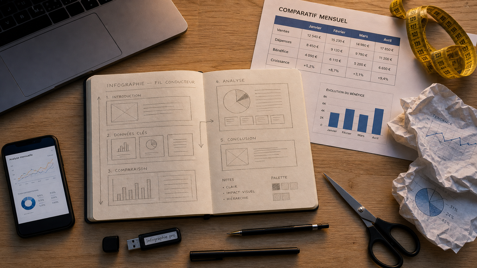 Comment faire une infographie : 7 étapes, outils simples