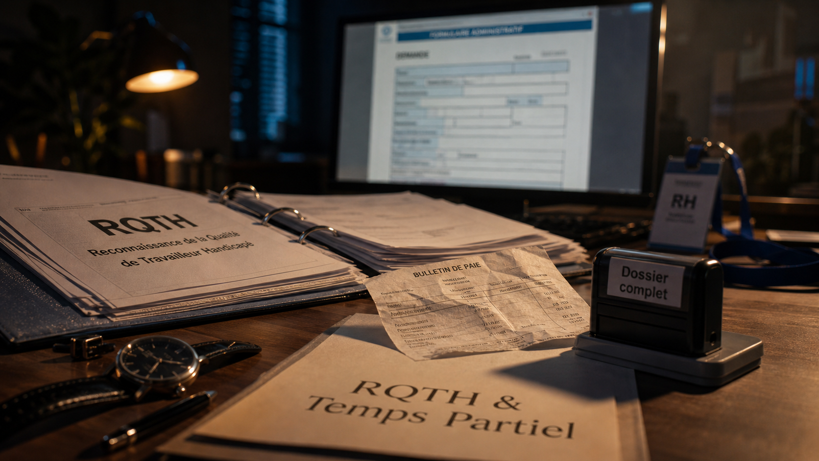 Complément salaire RQTH temps partiel pour compenser la baisse de salaire
