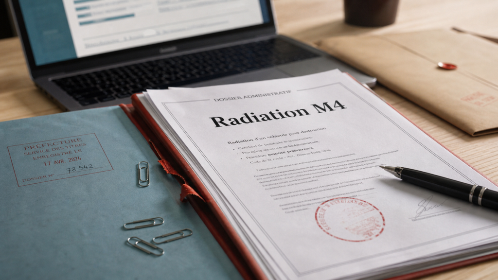Formulaire m4 pour radiation au RCS : pièces à joindre et erreurs à éviter