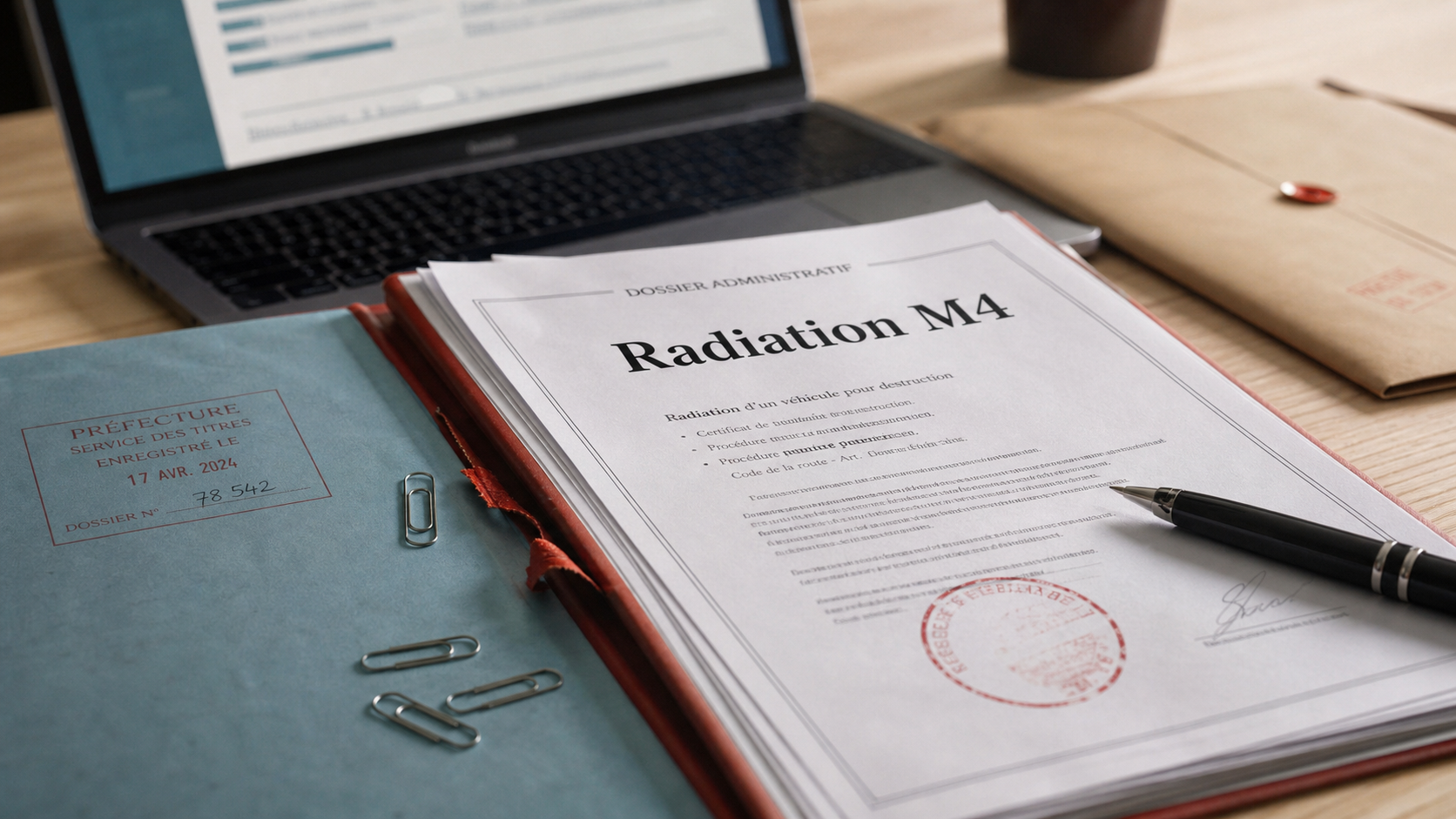 Formulaire m4 pour radiation au RCS : pièces à joindre et erreurs à éviter