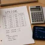 LTV marketing : calcul LTV/CAC et churn pour rentabilité client