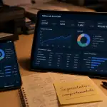 Segmentation comportementale : dashboard CRM sur smartphone et tablette