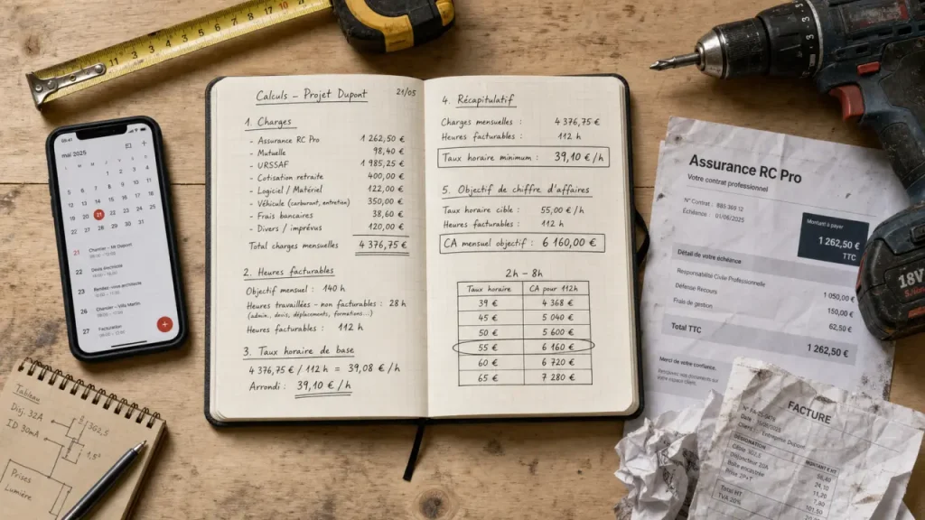 Tarif auto-entrepreneur multiservice : comment calculer vos prix et rester compétitif