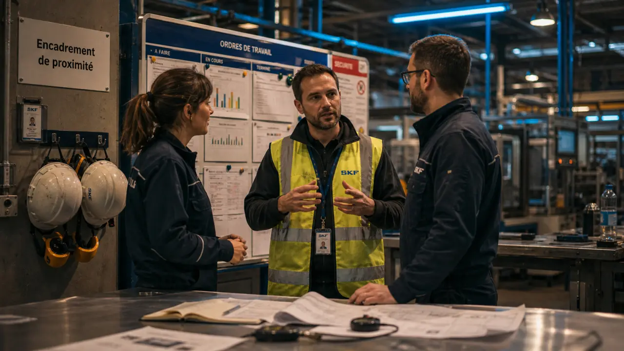 Agent de maîtrise quel niveau : encadrement de proximité en atelier