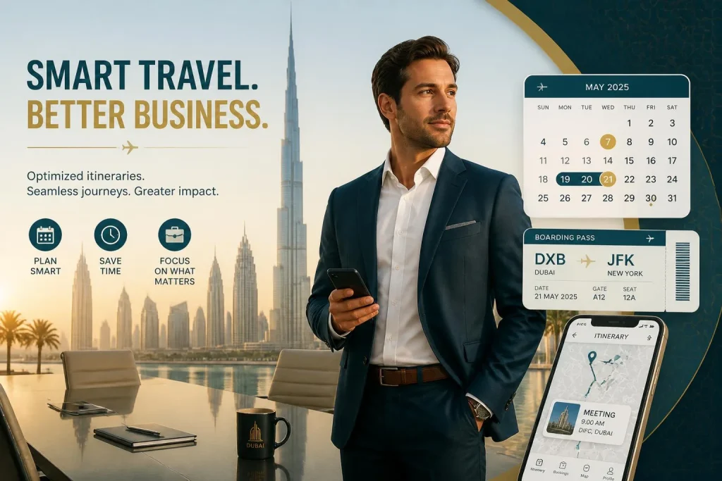 Gagner du temps sans sacrifier le confort : optimiser le business travel aux Émirats
