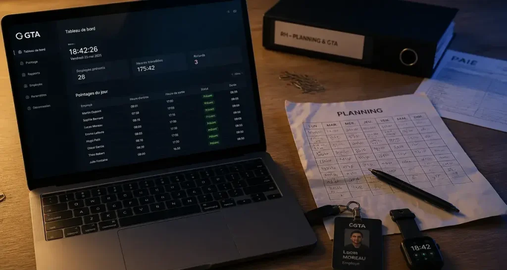 Gestion des temps de présence : 3 leviers pour automatiser vos plannings et sécuriser vos bulletins de paie
