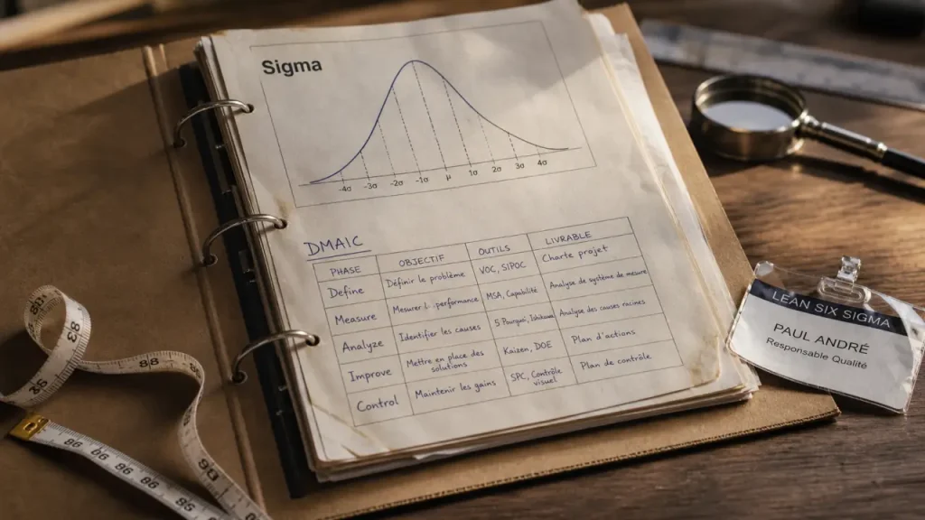 Six Sigma : réduire la variabilité des processus sans multiplier les contrôles