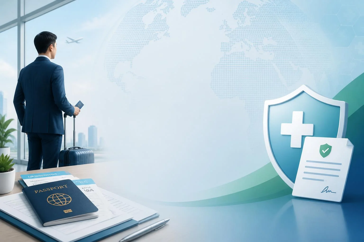 Protection santé avant départ : expatriation et détachement
