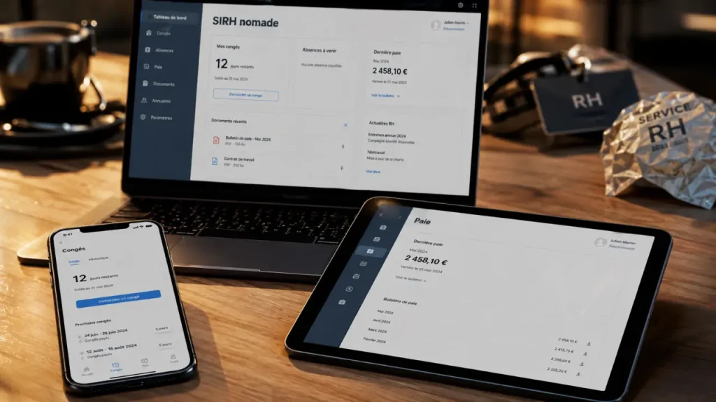 SIRH SaaS nomade : mobilité RH assumée ou risque pour les données ?