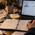 Stratégie marketing intelligence artificielle avec dashboard CRM